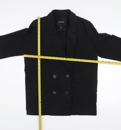 Unisex Adults UK Size M Monki Black Basic Jacket