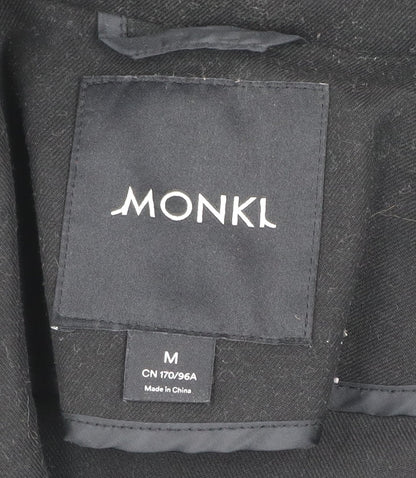 Unisex Adults UK Size M Monki Black Basic Jacket