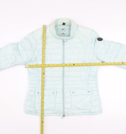 Womens UK Size 10 Ganesh Blue Puffer Jacket