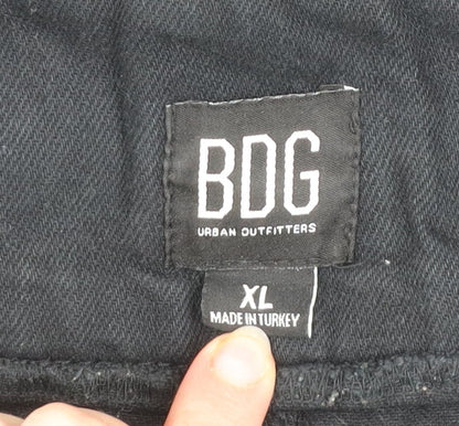 BDG Urban Outfitters Men's Black Straight Fit Cotton Jeans XL