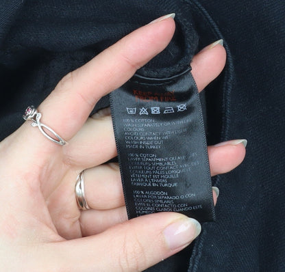 BDG Urban Outfitters Men's Black Straight Fit Cotton Jeans XL