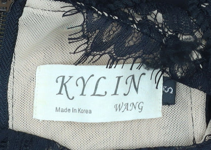 Womens UK Size S KYLIN WANG Fit & Flare Dress