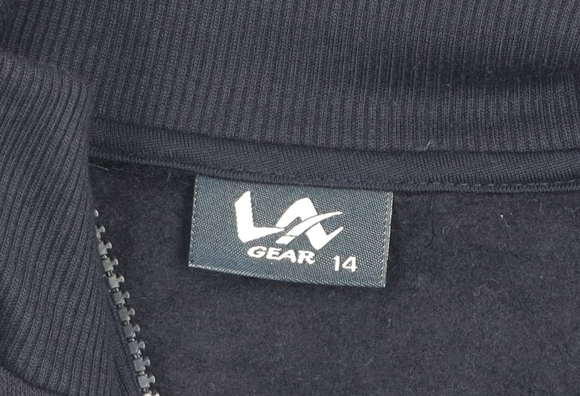 Womens UK Size 14 LA Gear Blue Basic Jacket