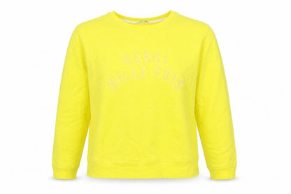 Womens UK Size M Sandwich Yellow Pullover Sweatshirt