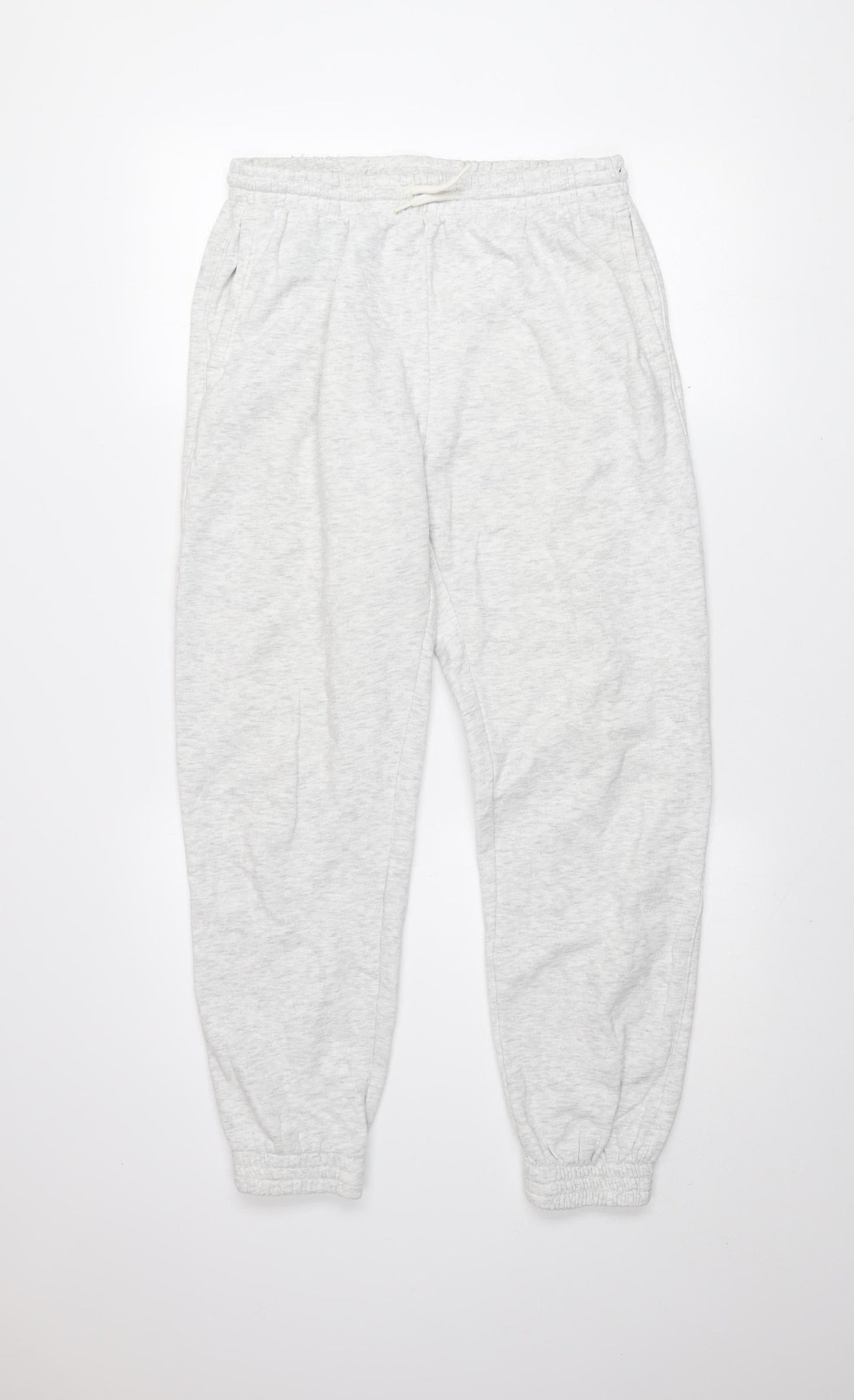 H&M Women’s Grey Jogger Sweatpants Size S Elastic Waist Comfy Fit