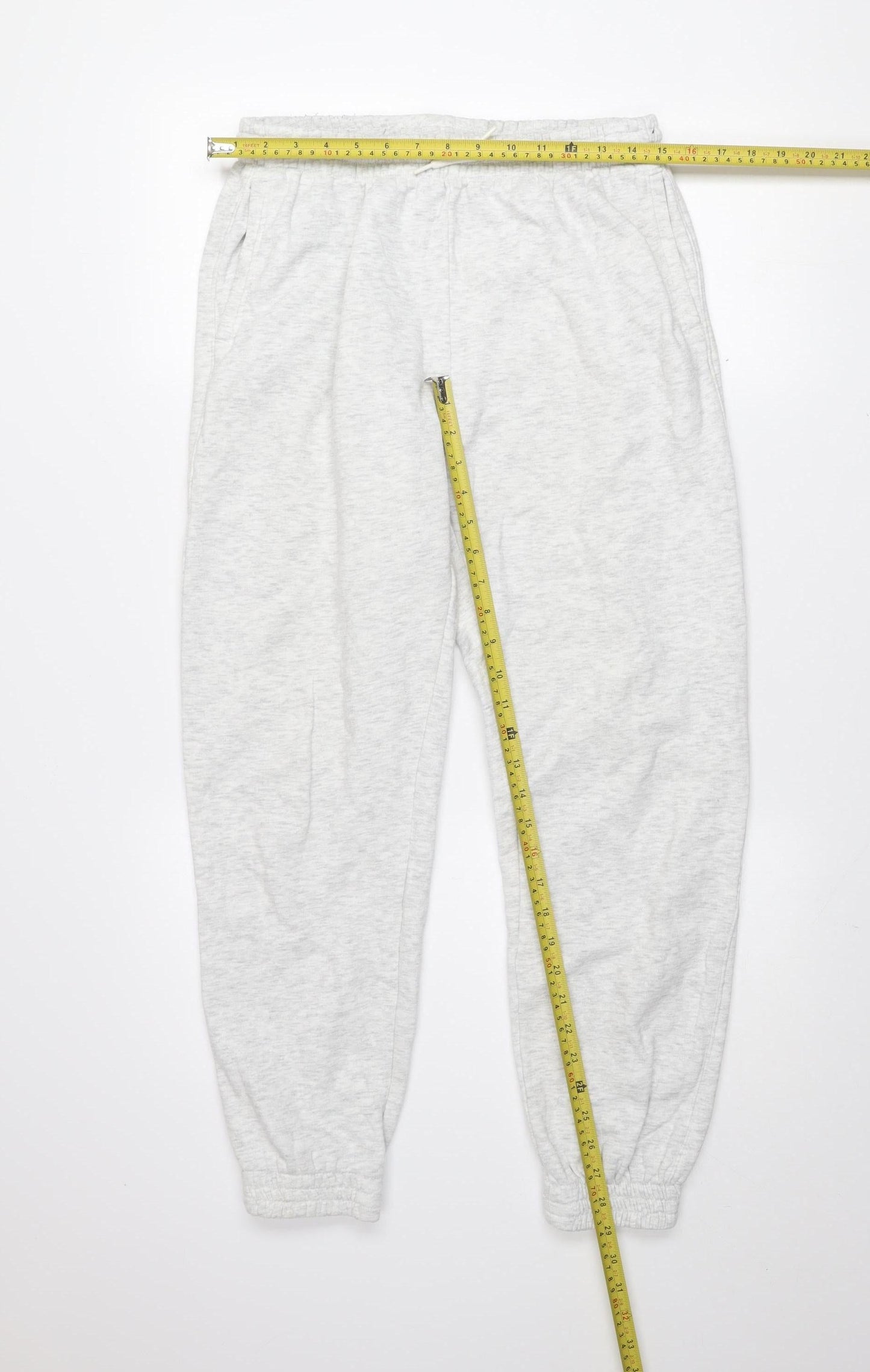 H&M Women’s Grey Jogger Sweatpants Size S Elastic Waist Comfy Fit