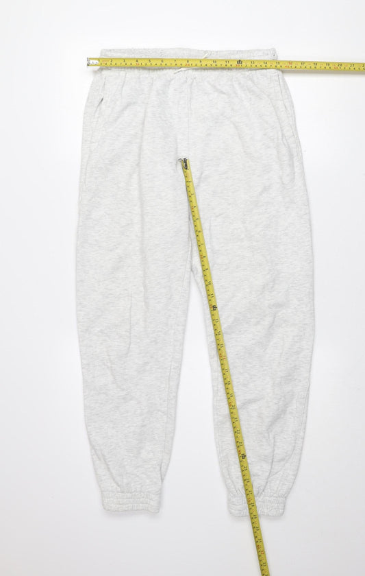 H&M Women’s Grey Jogger Sweatpants Size S Elastic Waist Comfy Fit
