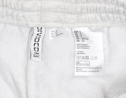H&M Women’s Grey Jogger Sweatpants Size S Elastic Waist Comfy Fit