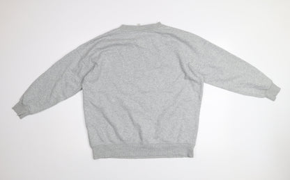Mens UK Size S H&M Grey Pullover Sweatshirt