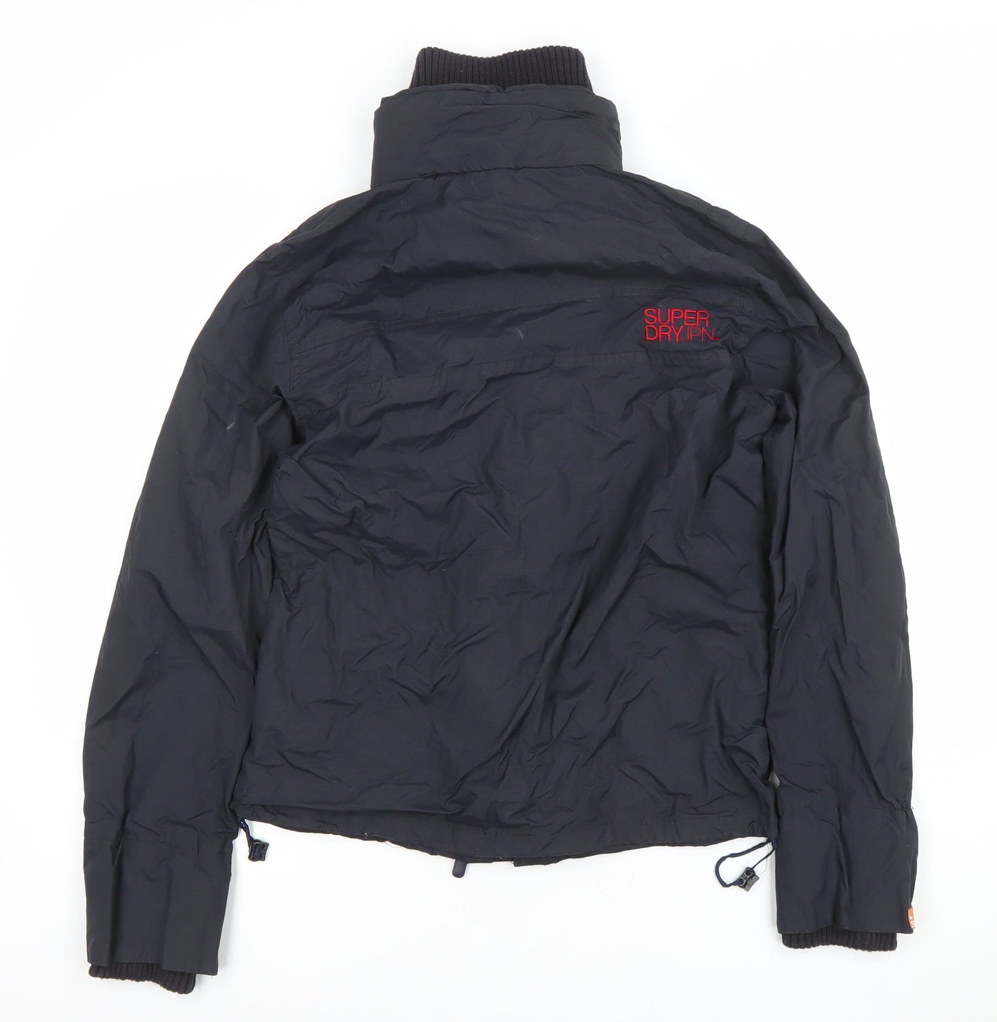 Womens UK Size L Superdry Black Basic Jacket