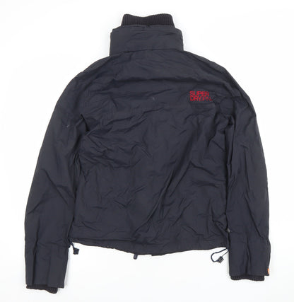 Womens UK Size L Superdry Black Basic Jacket