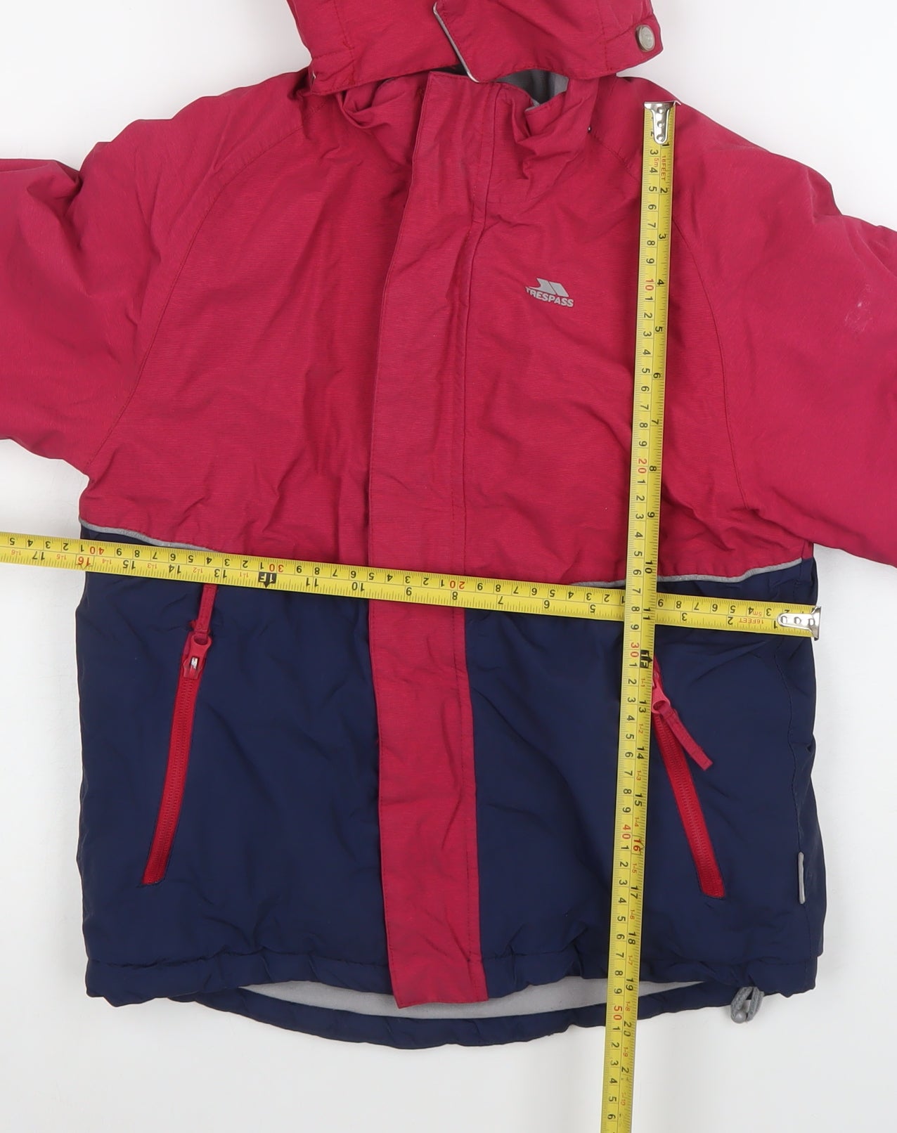 Boys UK Size 9-10 Years Trespass Multicoloured Puffer Jacket
