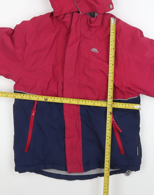 Boys UK Size 9-10 Years Trespass Multicoloured Puffer Jacket