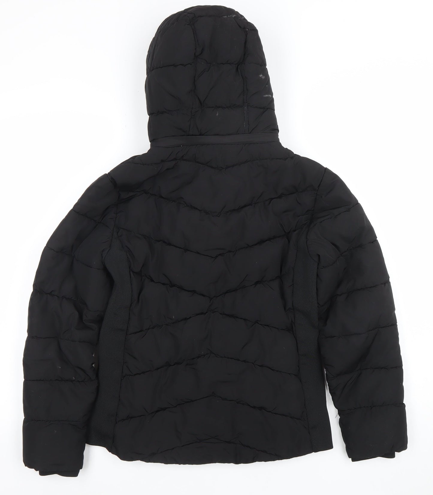 Womens UK Size XS Diesel Black Puffer Jacket