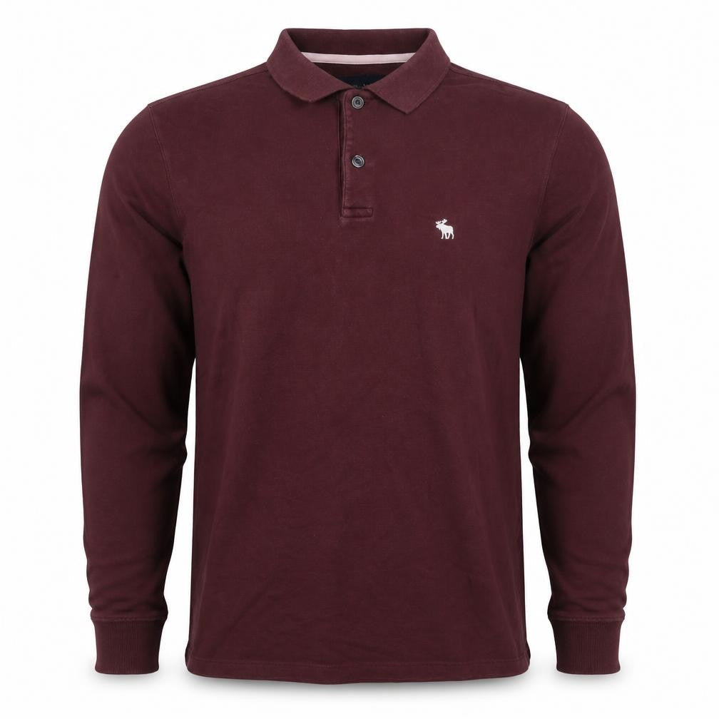 Mens UK Size L Abercrombie & Fitch Cotton Blend Polo Shirt