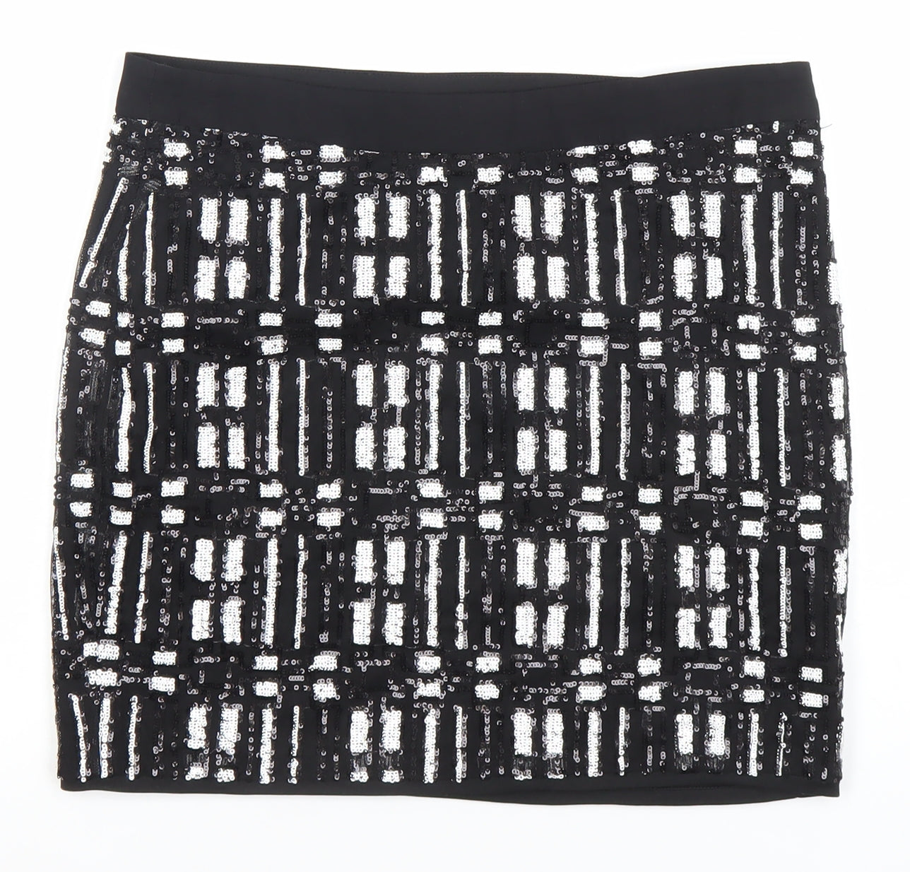 Womens UK Size 10 VERO MODA Straight & Pencil Satin Skirt