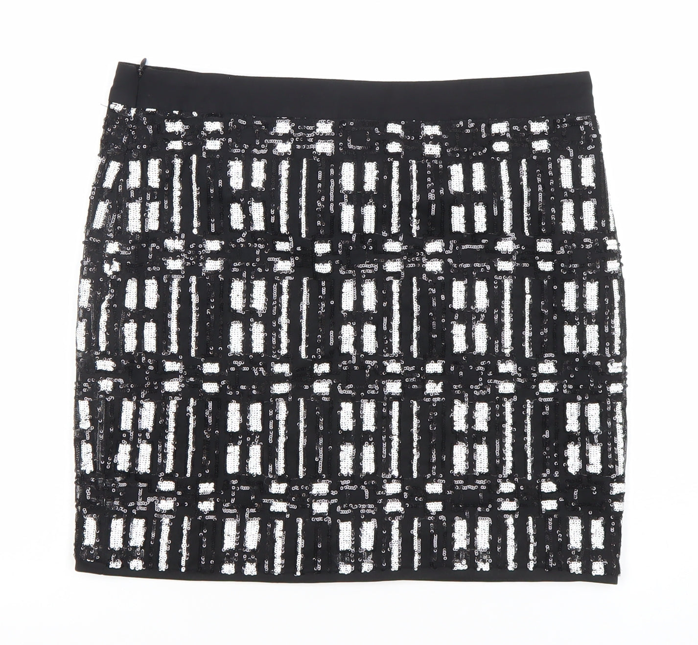 Womens UK Size 10 VERO MODA Straight & Pencil Satin Skirt