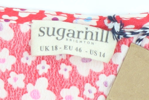 Womens UK Size 18 Sugarhill Brighton A-Line Dress