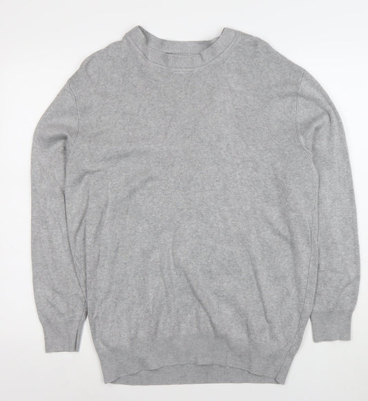 Womens UK Size 14 Zara Grey Pullover Jumper