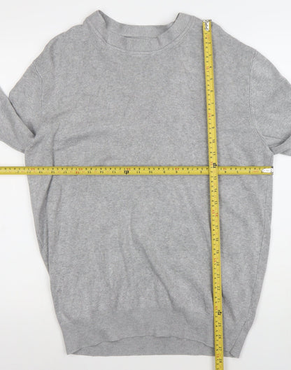Womens UK Size 14 Zara Grey Pullover Jumper