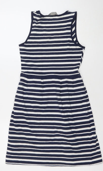 Mountain Warehouse Women’s Blue Striped Sleeveless Tank Dress Size 8