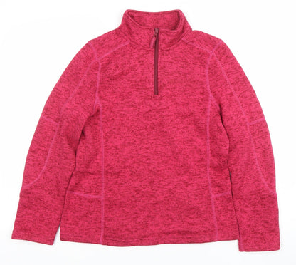 Womens UK Size 10 Mountain Warehouse Pink Pullover Sweatshirt
