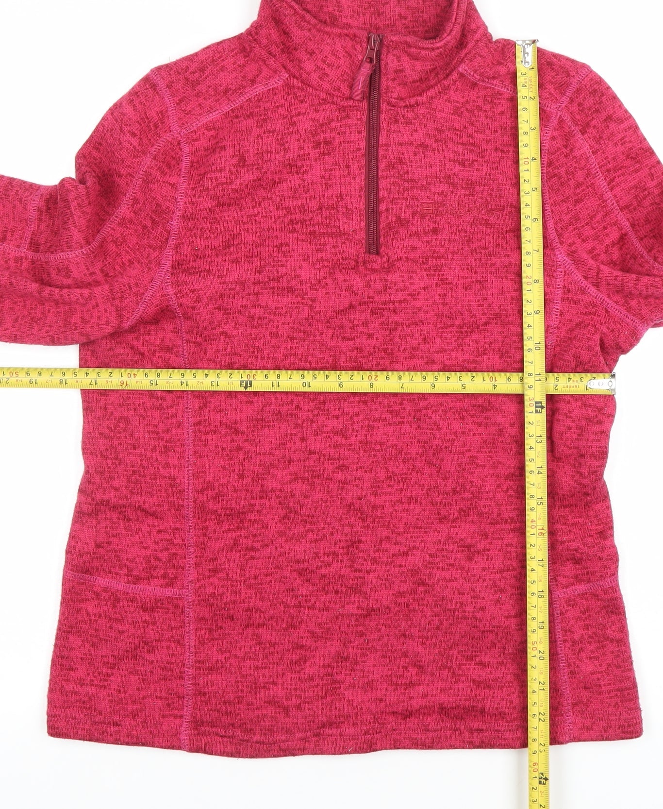 Womens UK Size 10 Mountain Warehouse Pink Pullover Sweatshirt