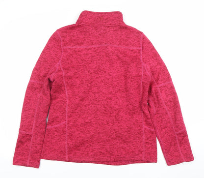 Womens UK Size 10 Mountain Warehouse Pink Pullover Sweatshirt