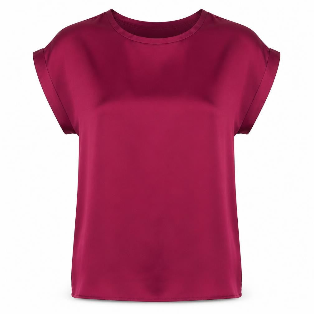 Womens UK Size 10 VILA Purple Basic Blouse