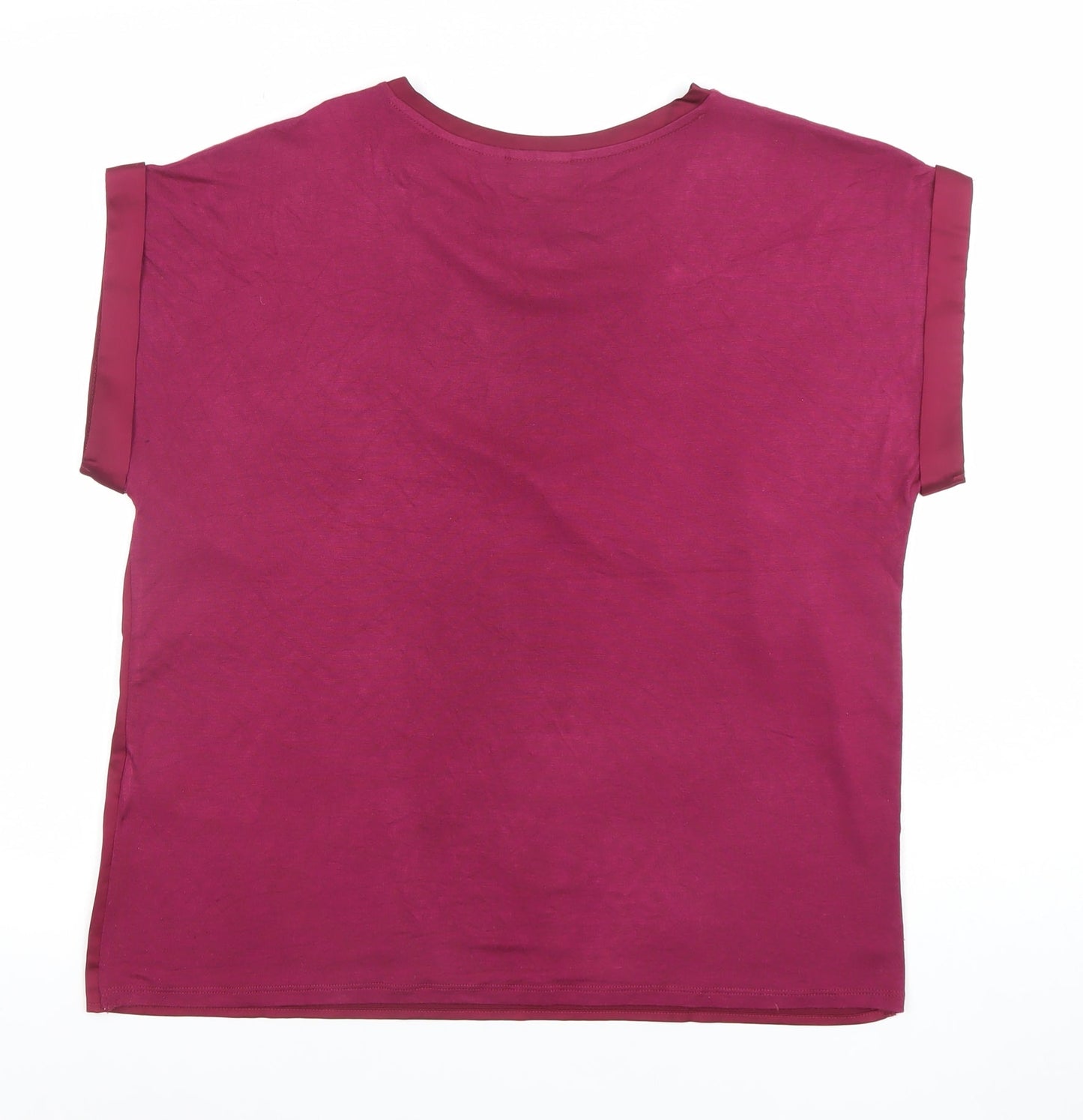 Womens UK Size 10 VILA Purple Basic Blouse