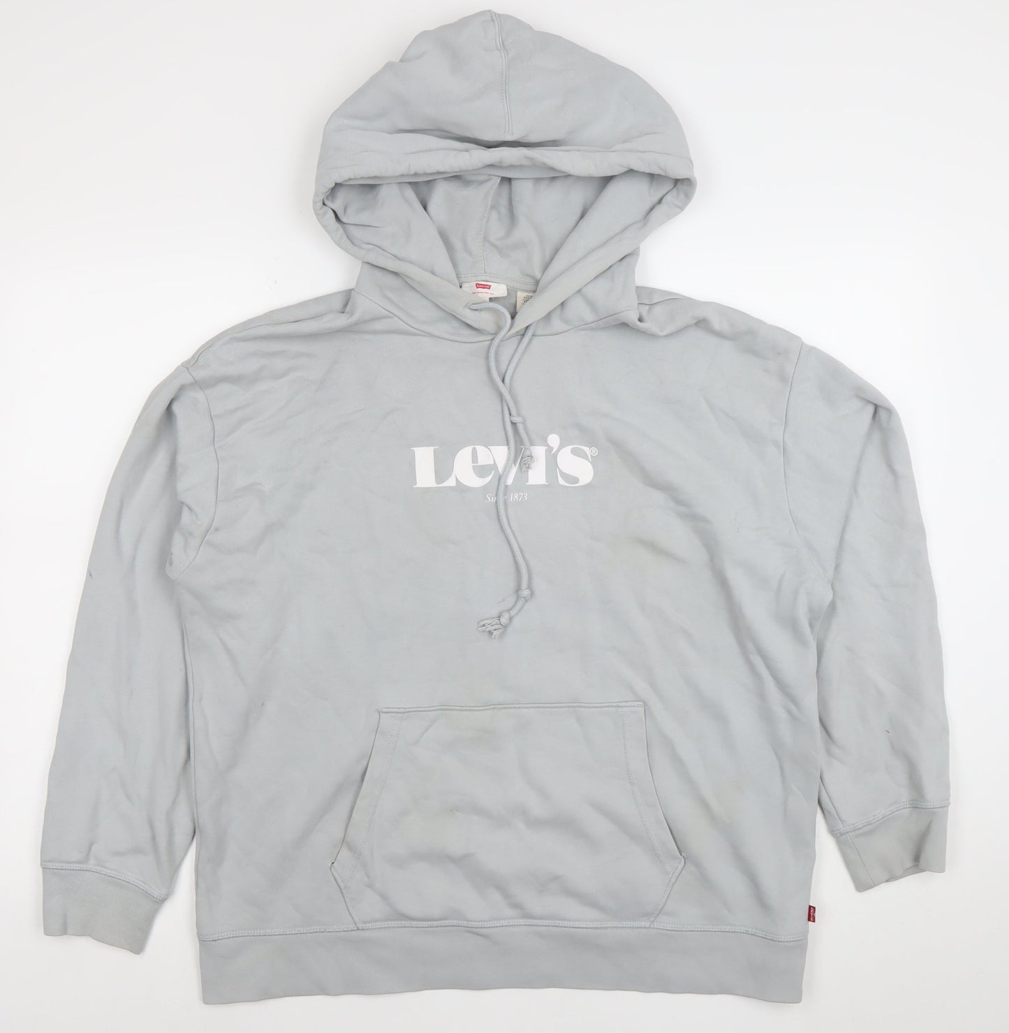 Womens UK Size XL Levi's Grey Pullover Hoodie