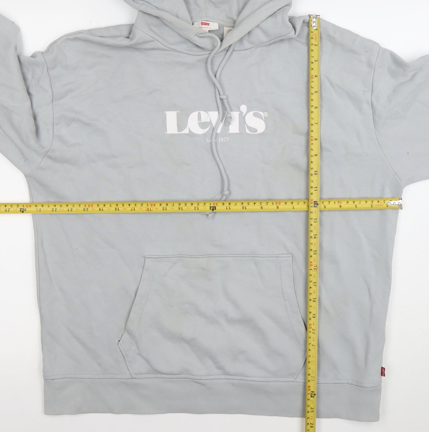 Womens UK Size XL Levi's Grey Pullover Hoodie