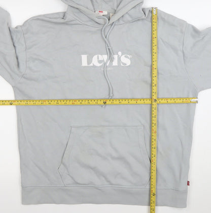 Womens UK Size XL Levi's Grey Pullover Hoodie