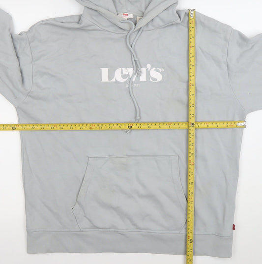 Womens UK Size XL Levi's Grey Pullover Hoodie