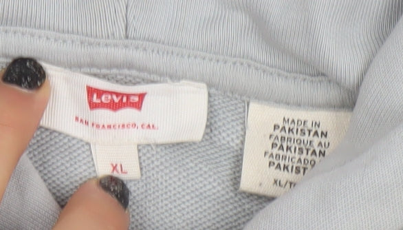 Womens UK Size XL Levi's Grey Pullover Hoodie