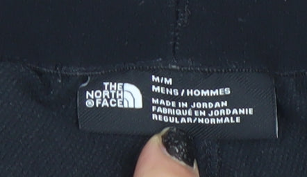 The North Face Mens Black Quick Dry Elastic Waist Biker Shorts M