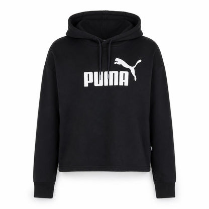 Womens UK Size XS PUMA Black Pullover Hoodie