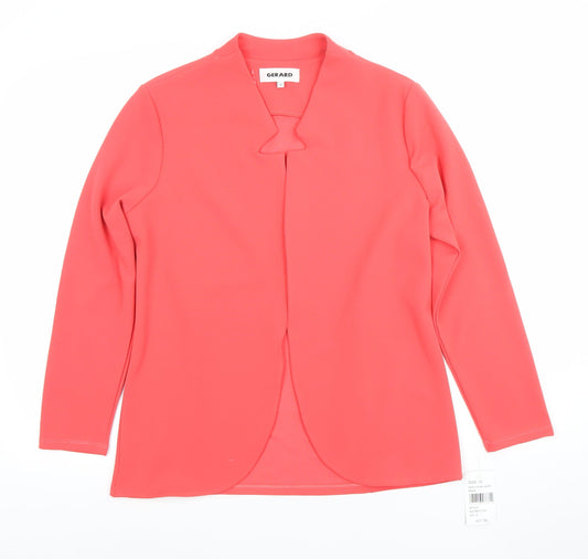 Womens UK Size 10 Gerard Regular Pink Suit Jacket