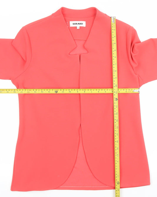 Womens UK Size 10 Gerard Regular Pink Suit Jacket