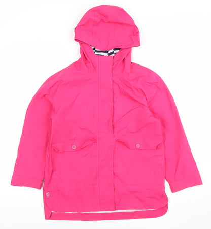 Regatta Girls Pink Hooded Waterproof Rain Coat 12 Years