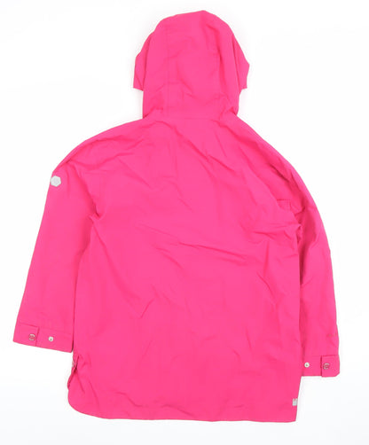 Regatta Girls Pink Hooded Waterproof Rain Coat 12 Years