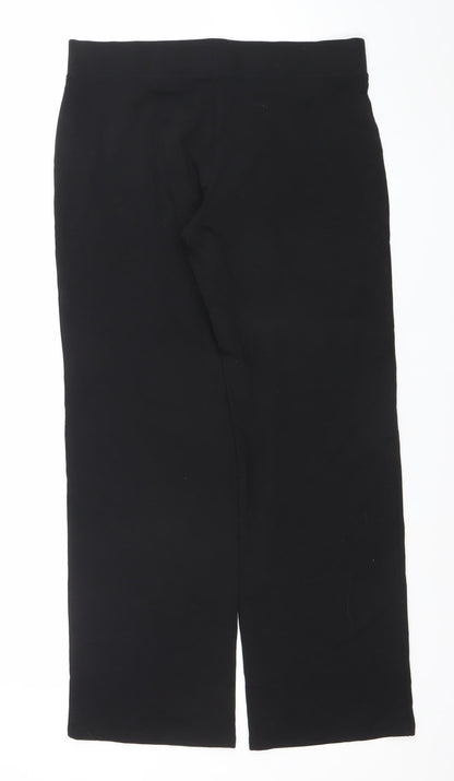 Marks and Spencer Women's Black Slim Fit Stretch Active Leggings Size 12