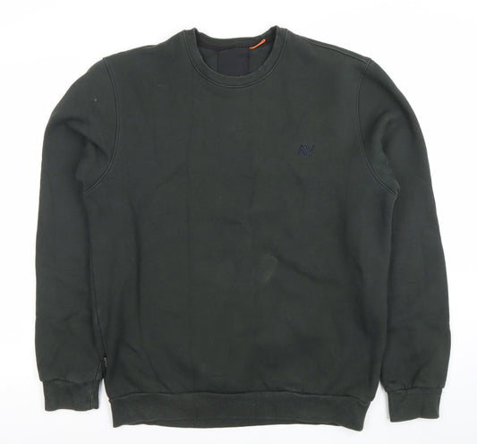 Aventura Men’s Green XL Crew Neck Sweatshirt Regular Fit