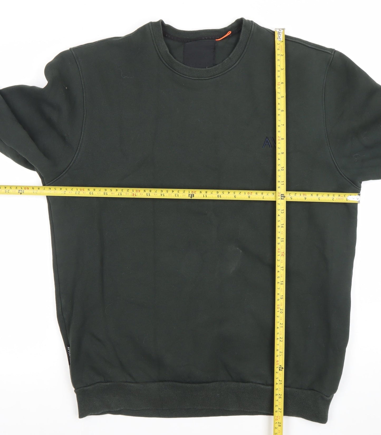 Aventura Men’s Green XL Crew Neck Sweatshirt Regular Fit