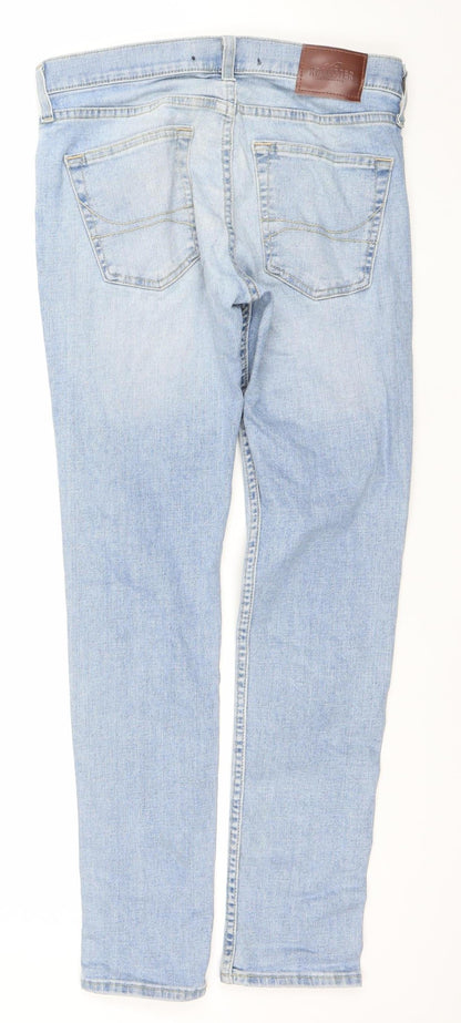 Hollister Men’s Light Blue Slim Fit Skinny Denim Jeans W31 L32
