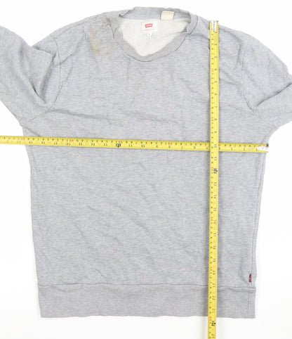 Mens UK Size S Levi's Grey Pullover Sweatshirt