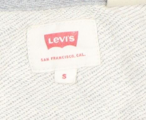 Mens UK Size S Levi's Grey Pullover Sweatshirt