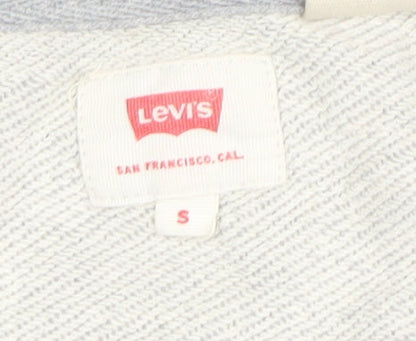 Mens UK Size S Levi's Grey Pullover Sweatshirt