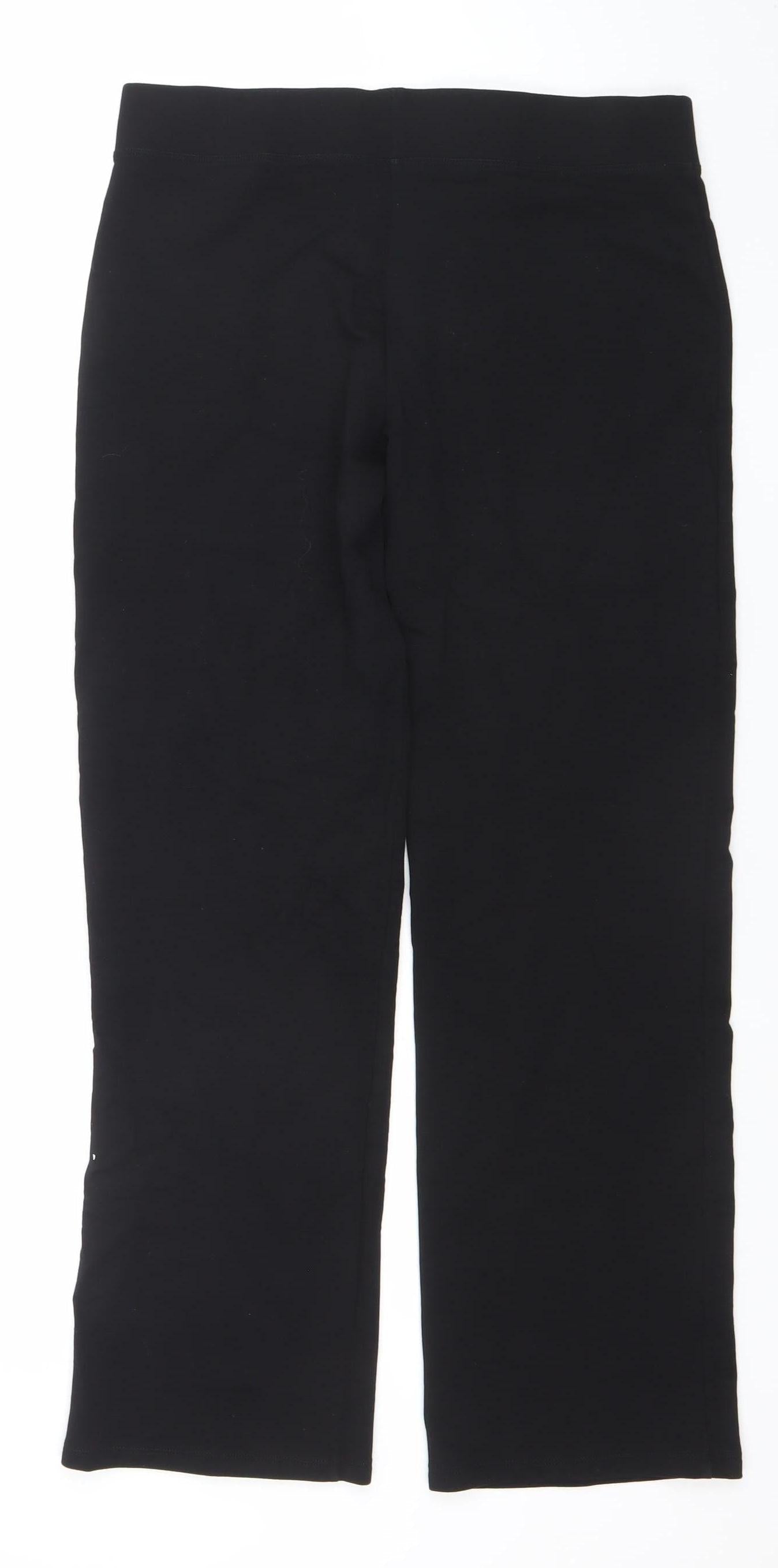 Marks and Spencer Women’s Black Size 12 Cotton Stretch Leggings