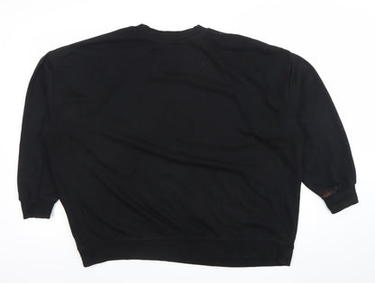 Primark Women’s Black Dallas Texas Pullover Sweatshirt Size L